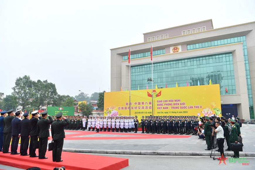 Giao lưu hữu nghị quốc phòng biên giới Việt Nam - Trung Quốc lần thứ 8 chính thức bắt đầu