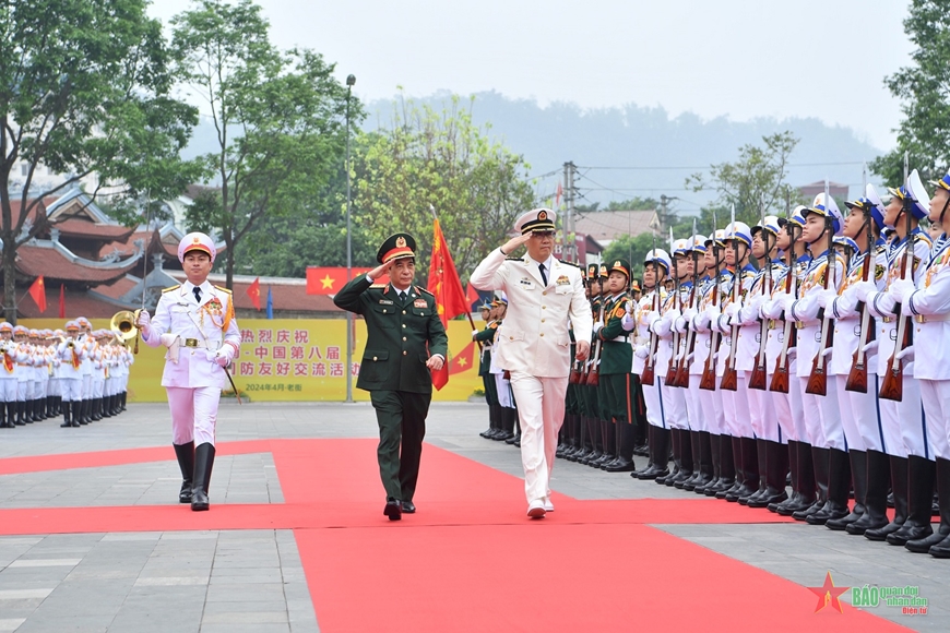 Giao lưu hữu nghị quốc phòng biên giới Việt Nam - Trung Quốc lần thứ 8 chính thức bắt đầu