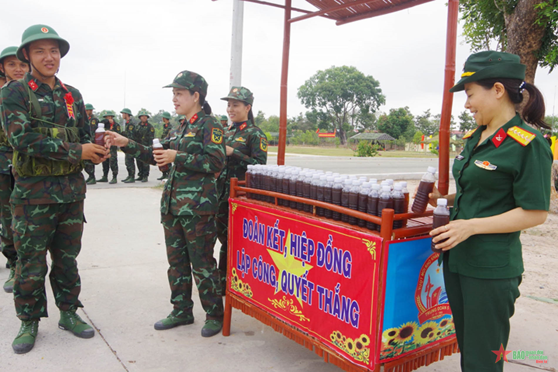 Tiếp sức mùa huấn luyện tại Sư đoàn 5 (Quân khu 7)