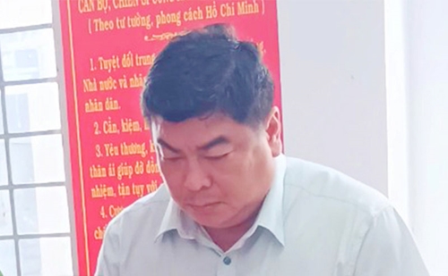 Phó chủ tịch UBND thành phố Long Xuyên (An Giang) bị bắt 