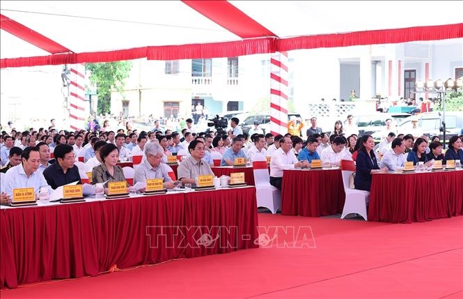 Thủ tướng Phạm Minh Chính dự Lễ phát động Phong trào thi đua “Xóa nhà tạm, nhà dột nát” trong cả nước