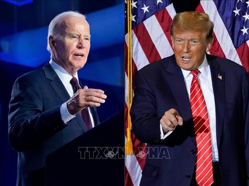 Tổng thống Mỹ Joe Biden và đối thủ Donald Trump so kè từng điểm