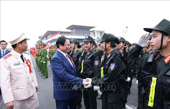 Thủ tướng Phạm Minh Chính: Xây dựng lực lượng Cảnh sát cơ động “pháp luật sắc, nghiệp vụ tinh, công nghệ giỏi, ngoại ngữ tốt, hình ảnh đẹp”