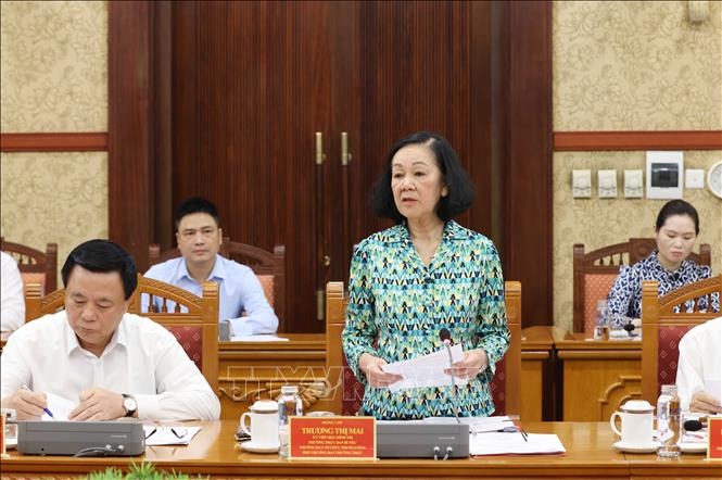 Thường trực Ban Bí thư Trương Thị Mai: Tiếp tục khái quát hệ thống lý luận về đường lối đổi mới
