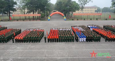 View - 	Hội thi hát múa tập thể, dân vũ lần thứ VI ở Trường Sĩ quan Lục quân 1