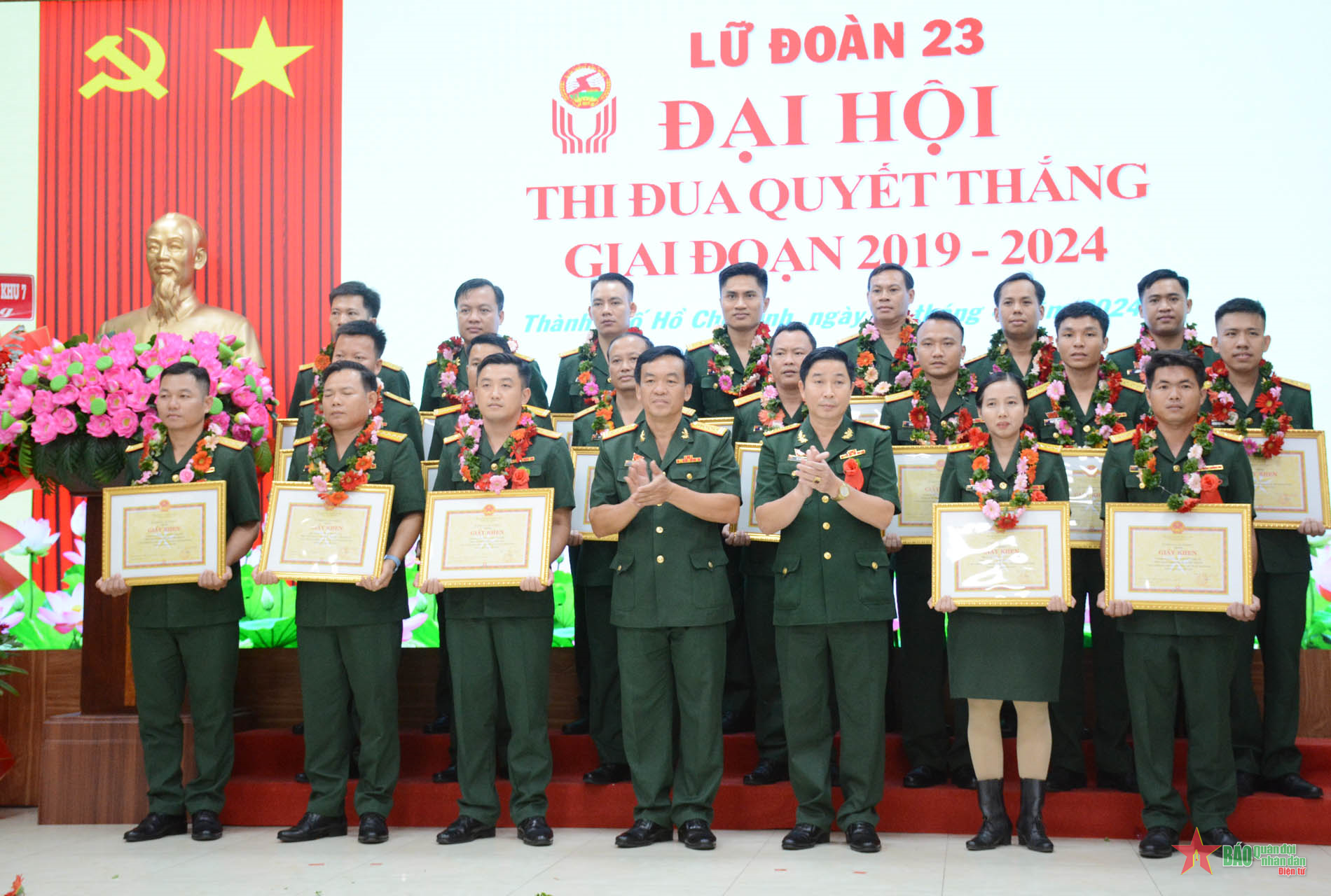 Lữ đoàn Thông tin 23 (Quân khu 7) tổ chức thành công Đại hội Thi đua Quyết thắng làm trước cho toàn quân