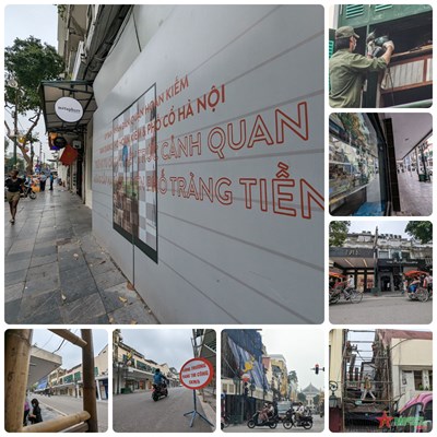 Gallery - 	Tuyến phố cổ Hà Nội thay áo mới để kết nối không gian đi bộ Thủ đô