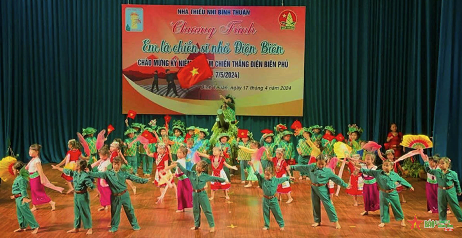 Sôi nổi chương trình “Em là chiến sĩ nhỏ Điện Biên” tại Bình Thuận