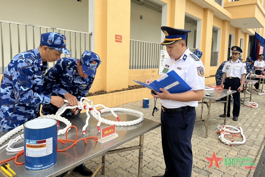 Vùng Cảnh sát biển 1: Không ngừng nâng cao chất lượng huấn luyện thủy nghiệp cơ bản
