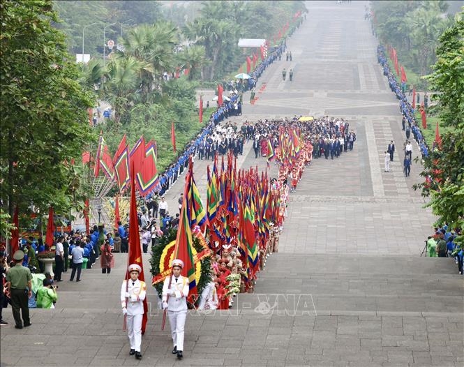 Giỗ Tổ Hùng Vương 2024: Không khí linh thiêng ngày chính lễ