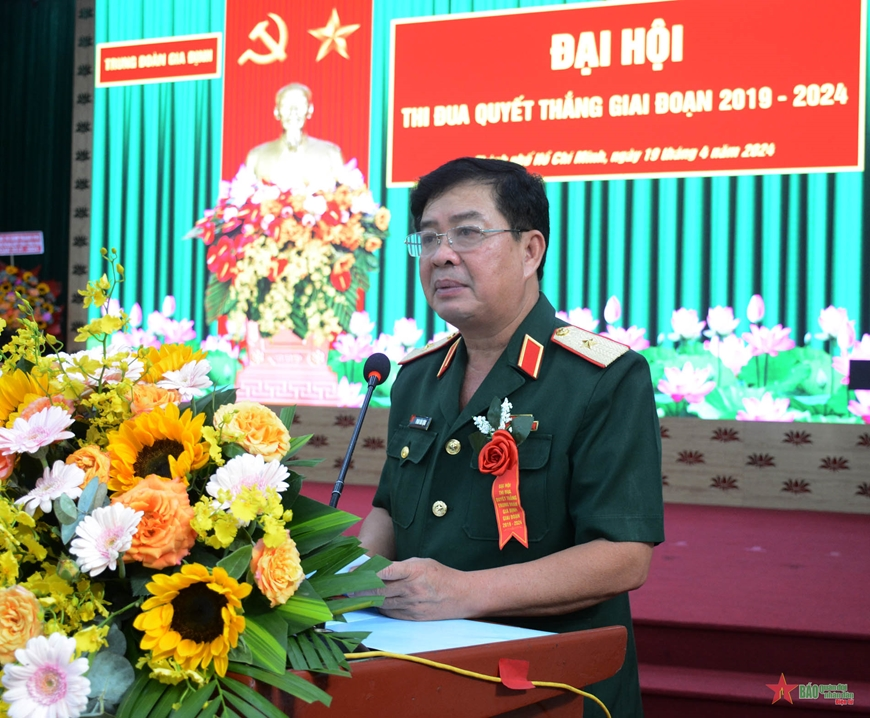 Trung đoàn Gia Định tổ chức Đại hội Thi đua Quyết thắng giai đoạn 2019-2024