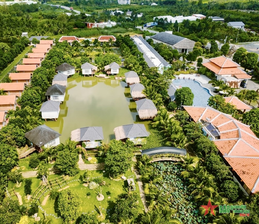 View - 	Cantho Eco Resort - điểm nghỉ dưỡng xanh đậm chất miền Tây Nam Bộ