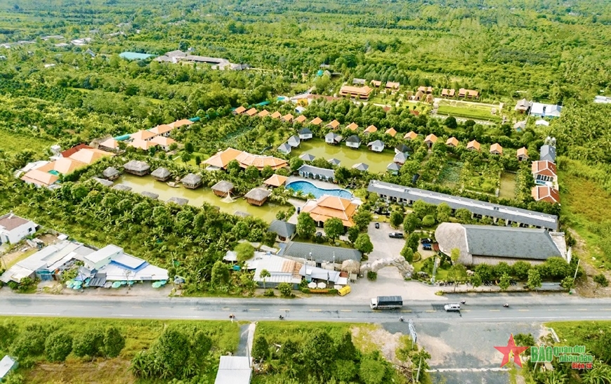 View - 	Cantho Eco Resort - điểm nghỉ dưỡng xanh đậm chất miền Tây Nam Bộ