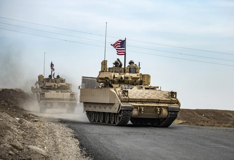 Căn cứ của Mỹ ở Syria bị tấn công bằng tên lửa