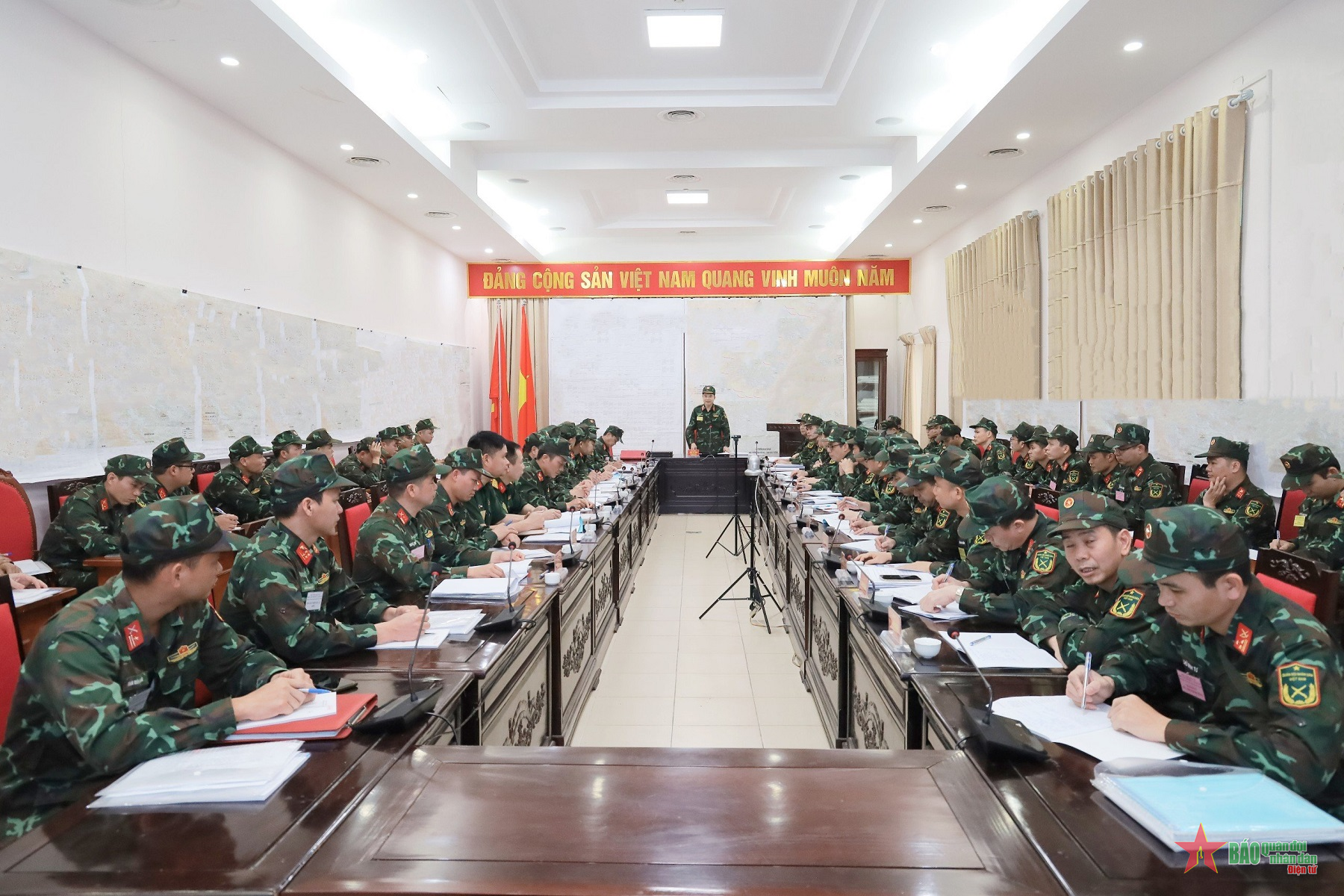 Học viện Hậu cần: Gắn liền nhà trường với đơn vị trong tổ chức diễn tập