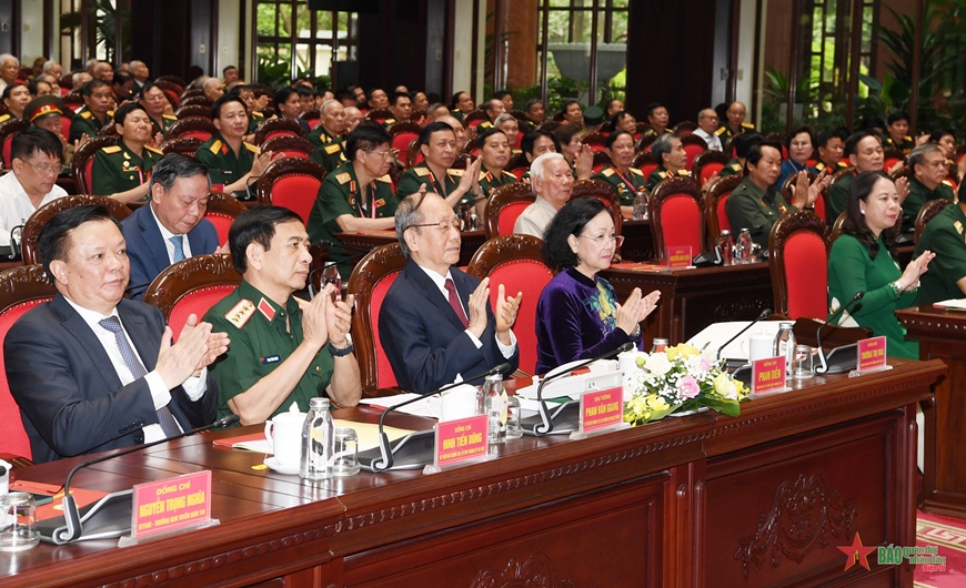 Lãnh đạo Đảng, Nhà nước gặp mặt đại diện cựu chiến binh, cựu thanh niên xung phong tham gia Chiến dịch Điện Biên Phủ