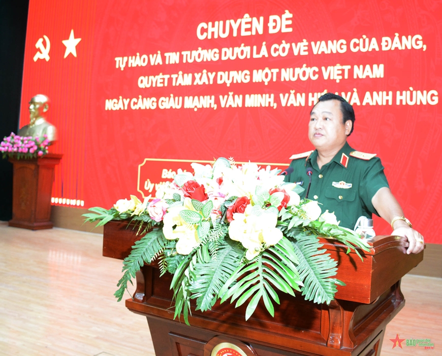 Quân khu 7 nghiên cứu, quán triệt nội dung bài viết của Tổng Bí thư Nguyễn Phú Trọng