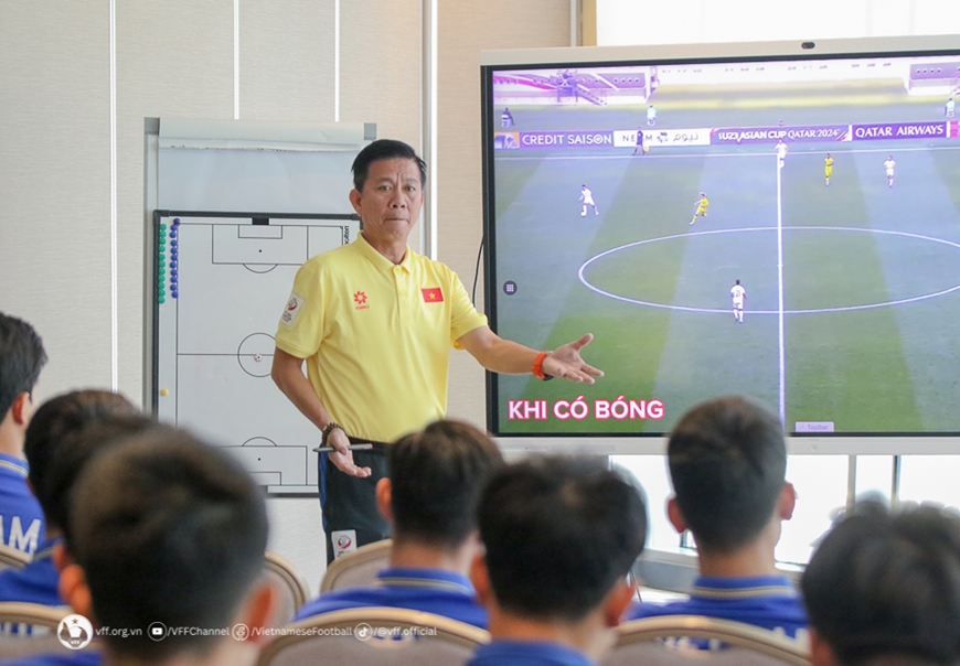 Huấn luyện viên Hoàng Anh Tuấn: “Trận gặp U23 Uzbekistan mang tính bản lề”