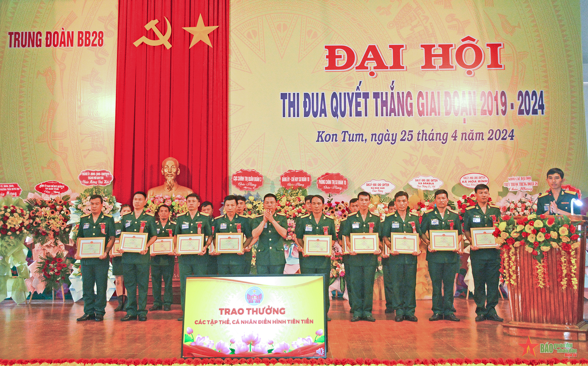 Trung đoàn 28: Nhiều mô hình, cách làm hay, nhiều tập, cá nhân điển hình tiên tiến