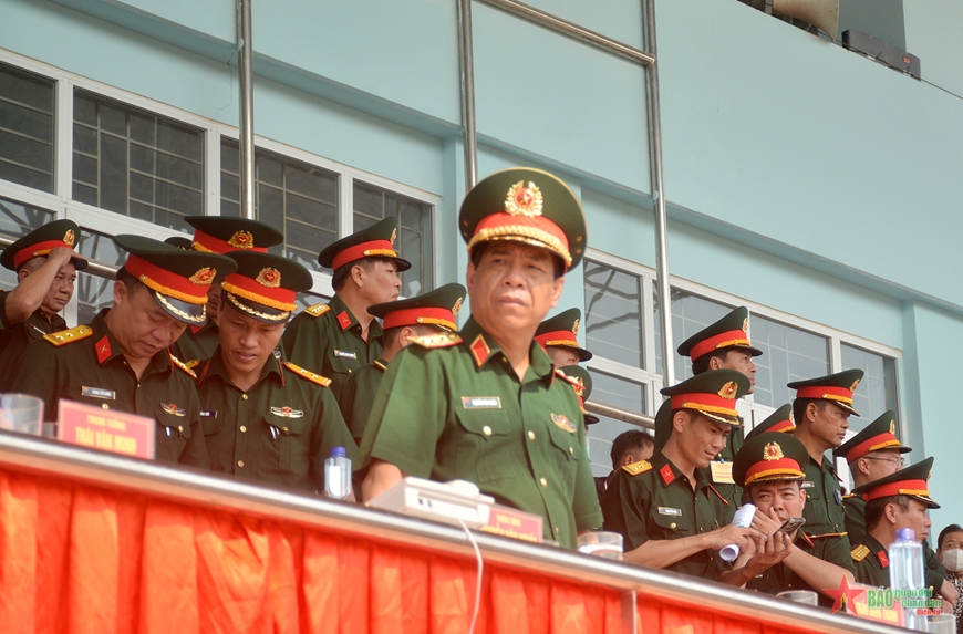 Bắt đầu hợp luyện các lực lượng tham gia diễu binh, diễu hành kỷ niệm 70 năm Chiến thắng Điện Biên Phủ tại Điện Biên