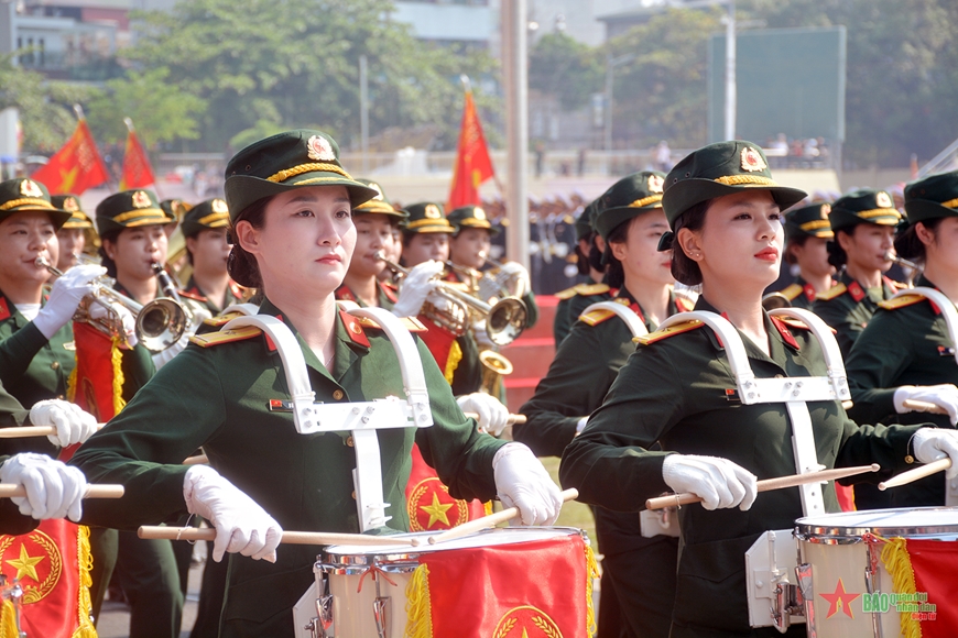 Bắt đầu hợp luyện các lực lượng tham gia diễu binh, diễu hành kỷ niệm 70 năm Chiến thắng Điện Biên Phủ tại Điện Biên