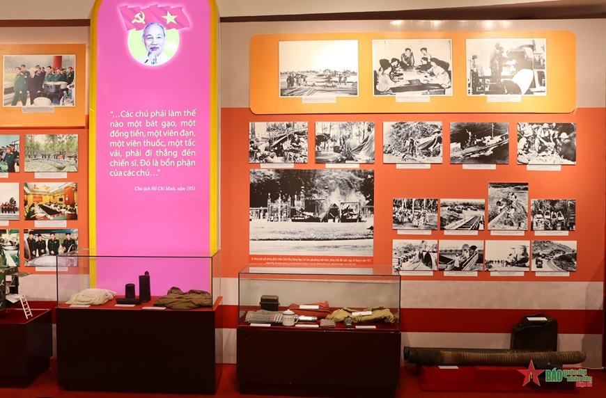 Điện Biên: Khai mạc triển lãm “Sức mạnh hậu cần trong Chiến thắng Điện Biên Phủ”