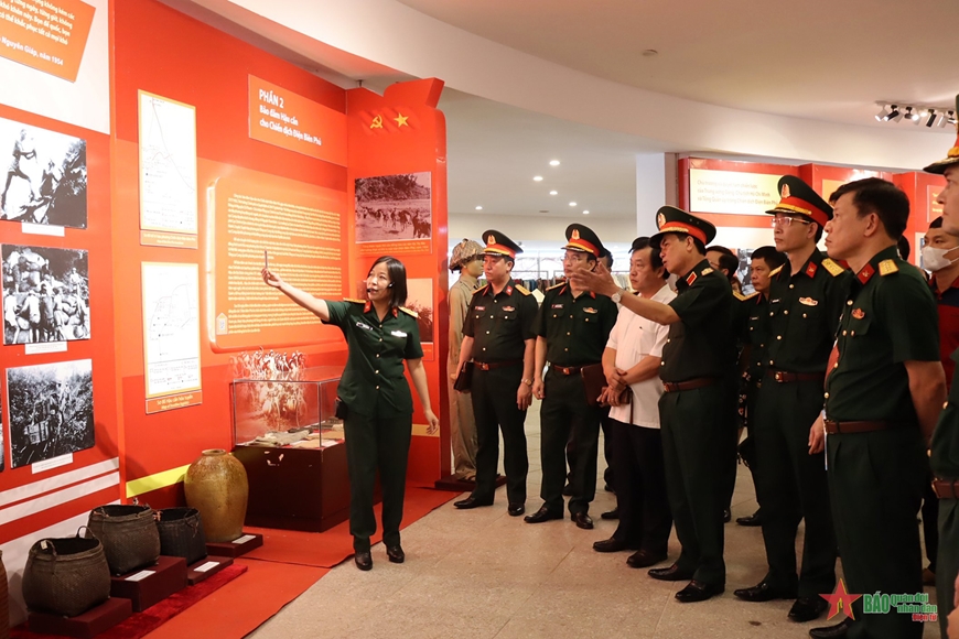 Điện Biên: Khai mạc triển lãm “Sức mạnh hậu cần trong Chiến thắng Điện Biên Phủ”