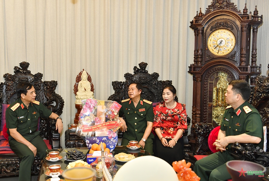 Đại tướng Phan Văn Giang tri ân các đồng chí nguyên lãnh đạo Bộ Quốc phòng, Bộ Tổng Tham mưu