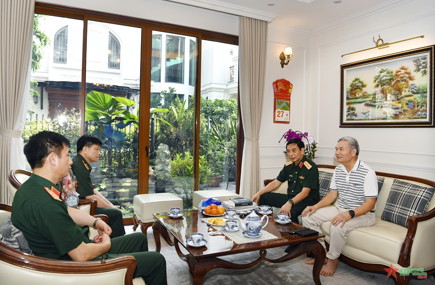 Đại tướng Phan Văn Giang tri ân các đồng chí nguyên lãnh đạo Bộ Quốc phòng, Bộ Tổng Tham mưu