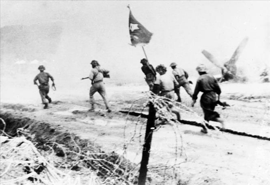 Trên mặt trận Điện Biên Phủ đêm 22-4-1954: Ta tiêu diệt vị trí cuối cùng phía Tây sân bay Mường Thanh