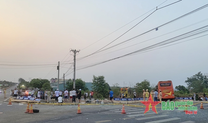 Gia Lai: Khởi tố vụ án 2 xe khách chạy quá tốc độ gây tai nạn