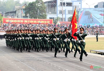 View - 	Sơ duyệt Lễ kỷ niệm 70 năm Chiến thắng Điện Biên Phủ