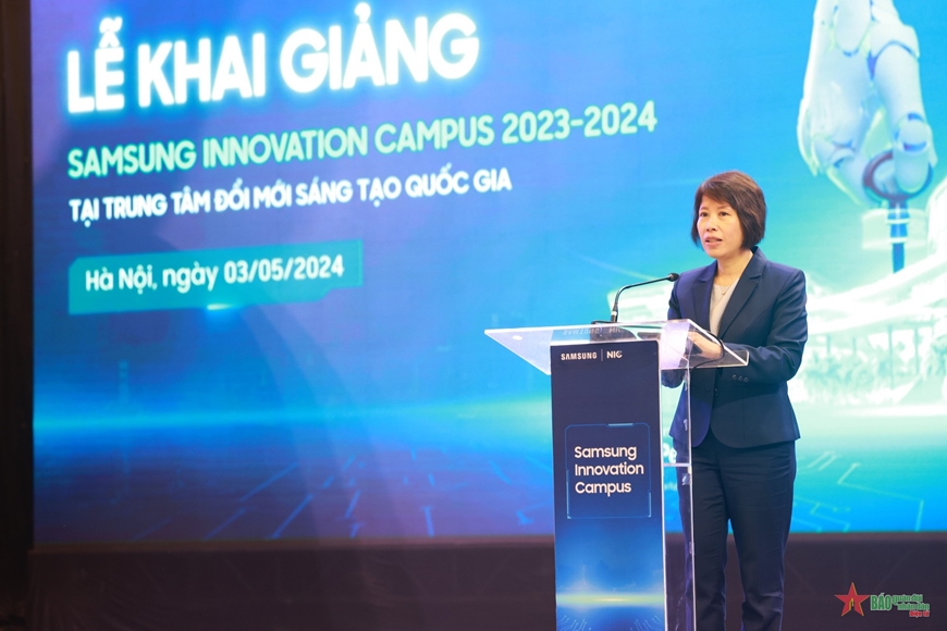 Hợp tác với Samsung đào tạo nhân tài công nghệ