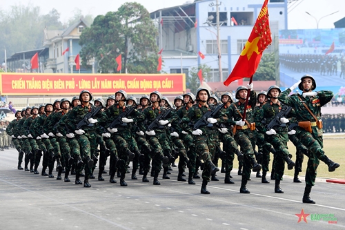 Tổng duyệt Lễ kỷ niệm 70 năm Chiến thắng Điện Biên Phủ

