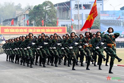 View - 	Tổng duyệt Lễ kỷ niệm 70 năm Chiến thắng Điện Biên Phủ