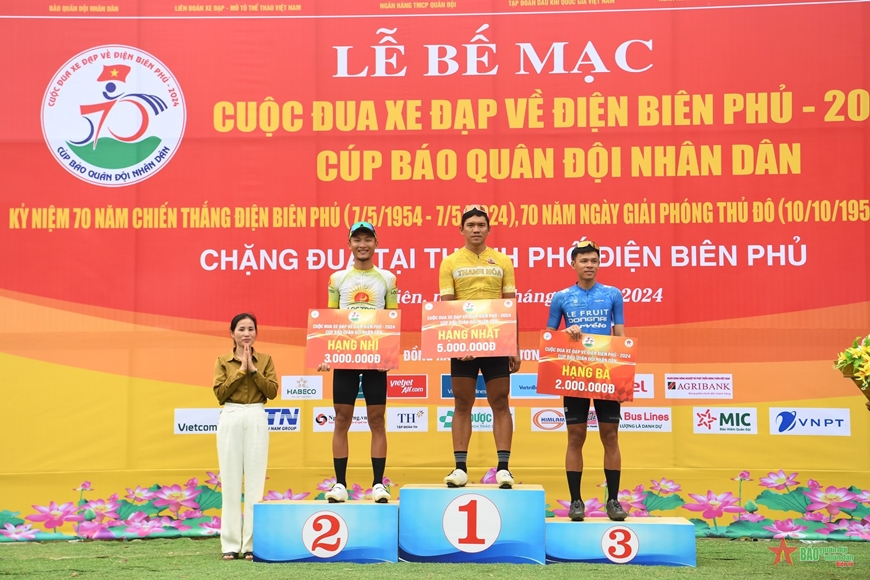 View - 	Xe đạp Quân đội thắng lớn, gần 15 tỷ đồng cho hoạt động an sinh xã hội