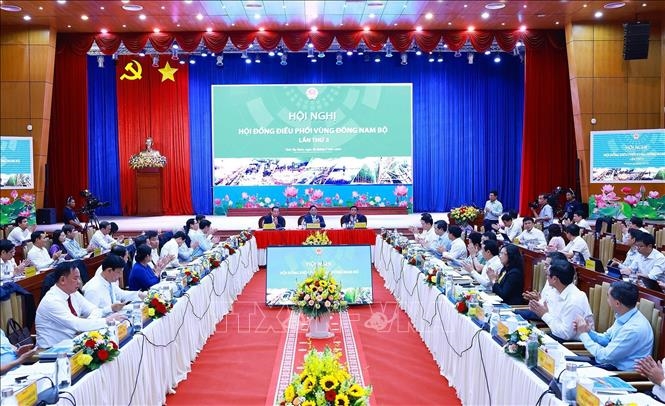 Thủ tướng Phạm Minh Chính chủ trì Hội nghị của Hội đồng điều phối vùng Đông Nam Bộ