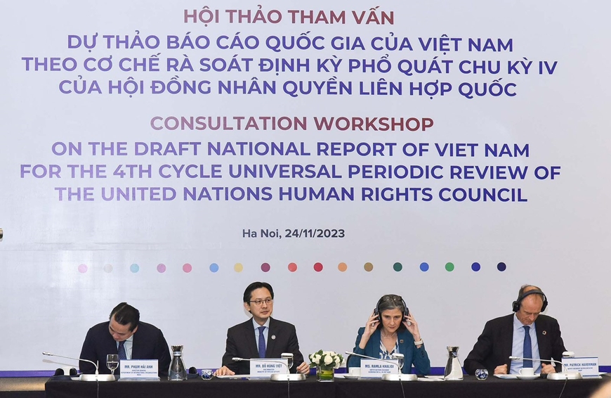 Việt Nam chuẩn bị đối thoại về Báo cáo quốc gia về bảo vệ và thúc đẩy quyền con người theo cơ chế UPR chu kỳ IV