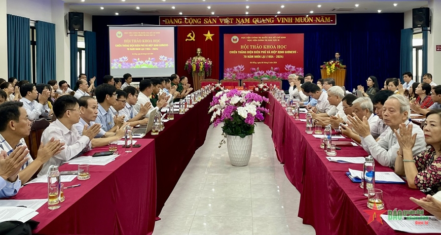 Hội thảo khoa học “Chiến thắng Điện Biên Phủ và Hiệp định Geneva - 70 năm nhìn lại (1954-2024)