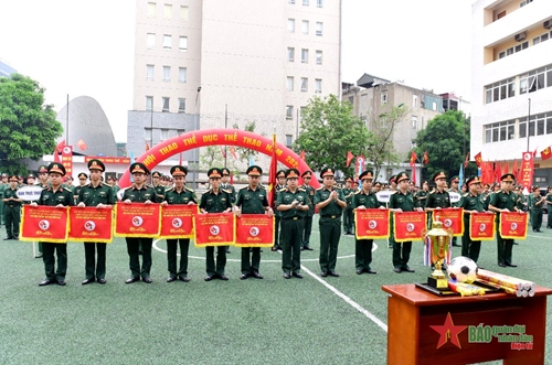 Bộ tư lệnh Bảo vệ Lăng Chủ tịch Hồ Chí Minh khai mạc Hội thao Thể dục thể thao năm 2024