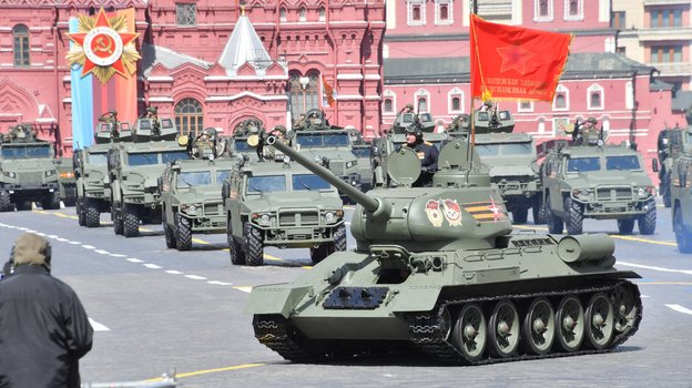 ​Những hình ảnh về các lực lượng tham gia duyệt binh Ngày Chiến thắng tại Moscow