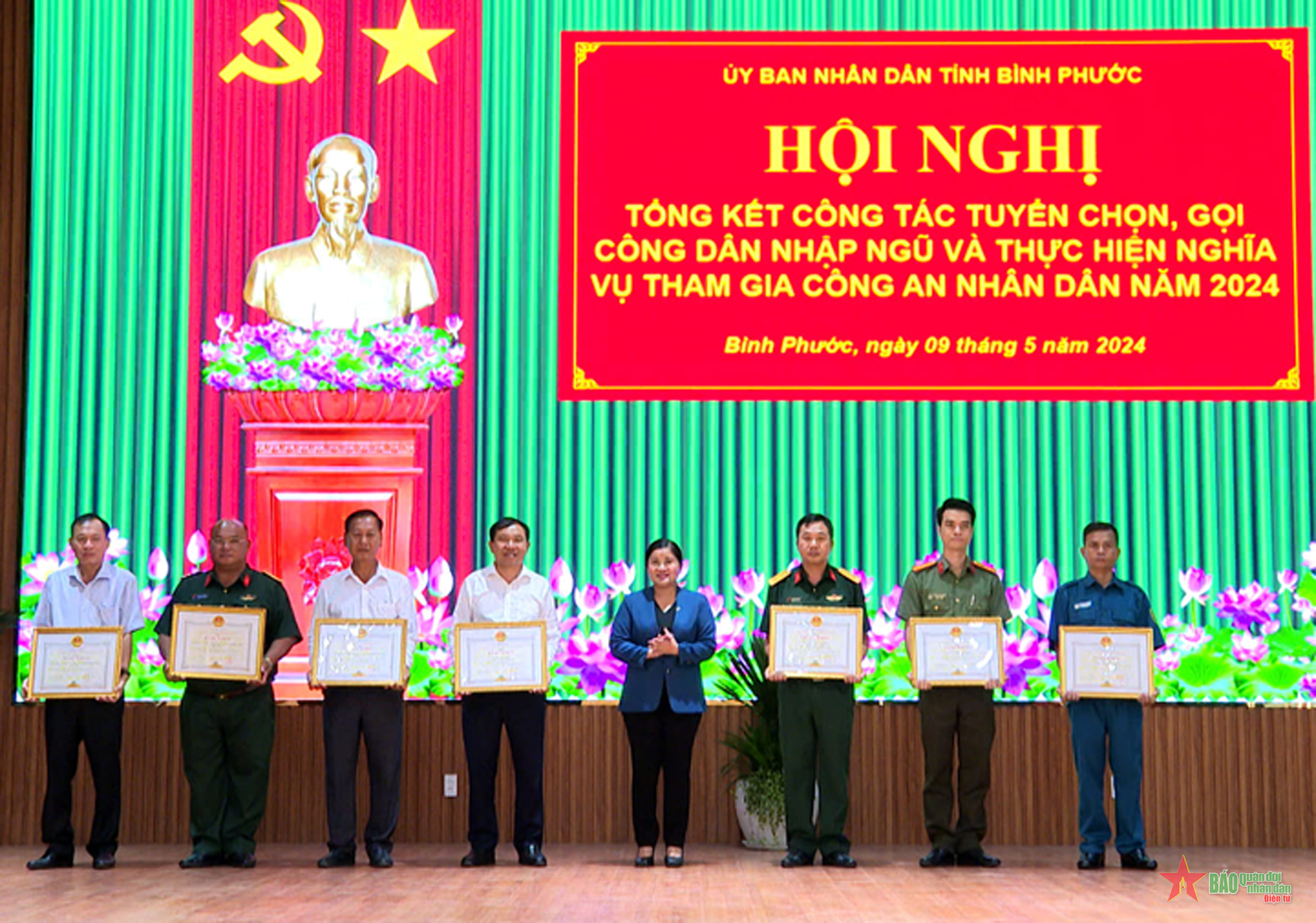 Bình Phước: Hơn 4 tỷ đồng chăm lo cho thanh niên nhập ngũ