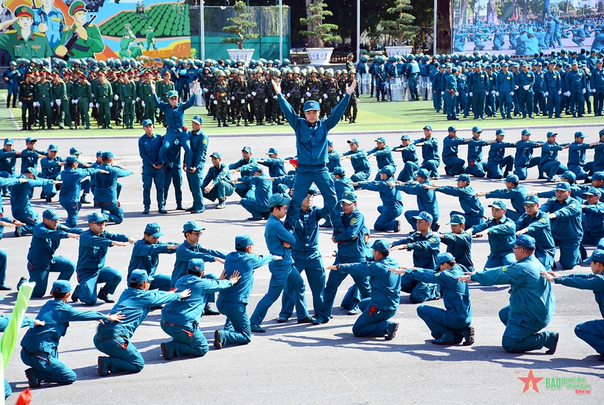 View - 	Ấn tượng lễ khai mạc hội thao quốc phòng tại Bộ tư lệnh TP Hồ Chí Minh
