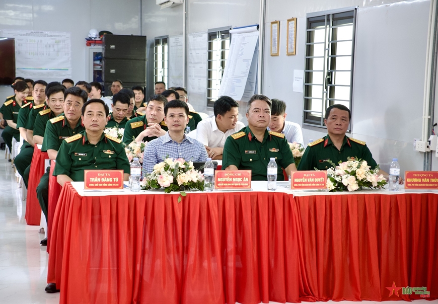 Tổng công ty 319: 115 ngày đêm thi đua bảo đảm tiến độ, chất lượng, hiệu quả và an toàn tuyệt đối