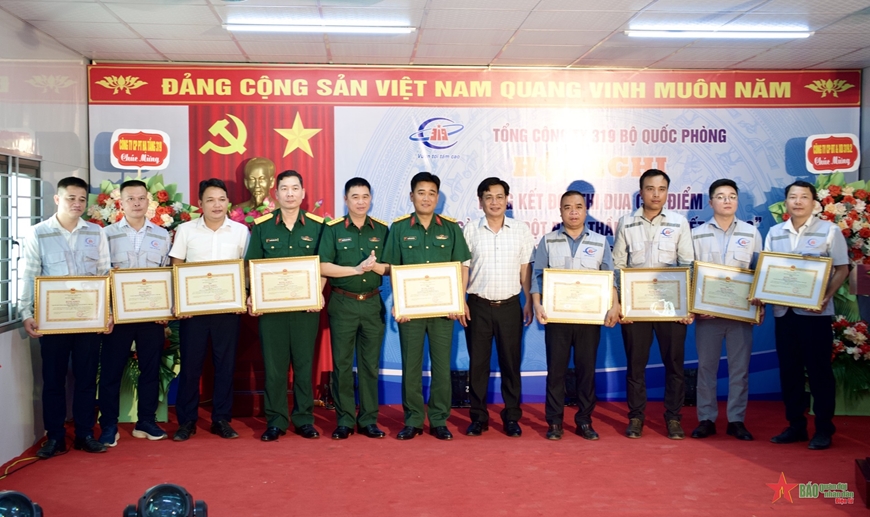 Tổng công ty 319: 115 ngày đêm thi đua bảo đảm tiến độ, chất lượng, hiệu quả và an toàn tuyệt đối