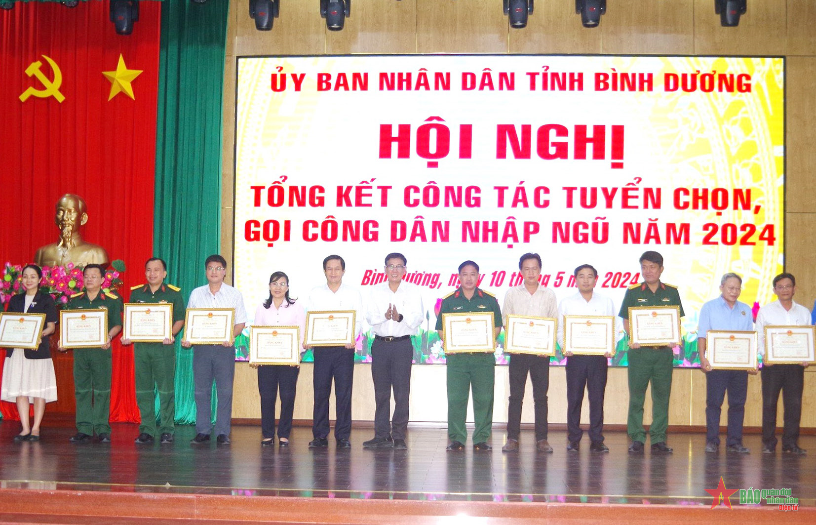 Bình Dương tiếp tục nâng cao chất lượng công tác tuyển quân