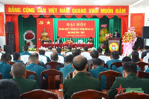 Đại hội Thi đua Quyết thắng LLVT thành phố Đà Lạt giai đoạn 2019 - 2024