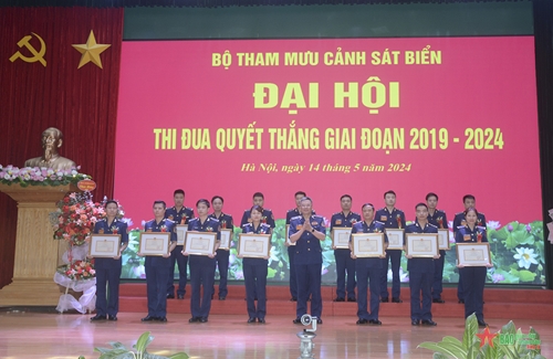 Bộ Tham mưu Cảnh sát biển tổ chức Đại hội Thi đua Quyết thắng giai đoạn 2019-2024