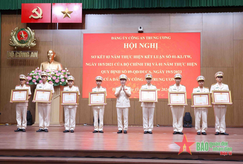 Đảng ủy Công an Trung ương sơ kết 3 năm thực hiện Kết luận của Bộ Chính trị