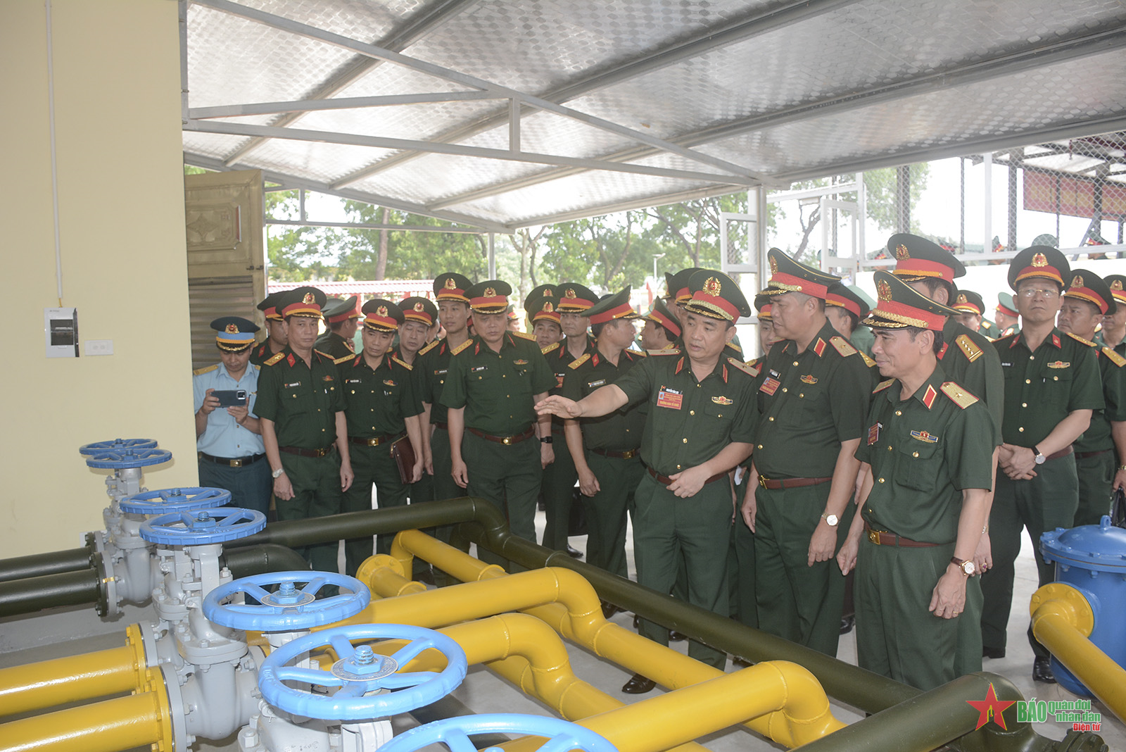 Bảo đảm chính xác, khách quan trong phúc tra kho xăng dầu cấp chiến thuật